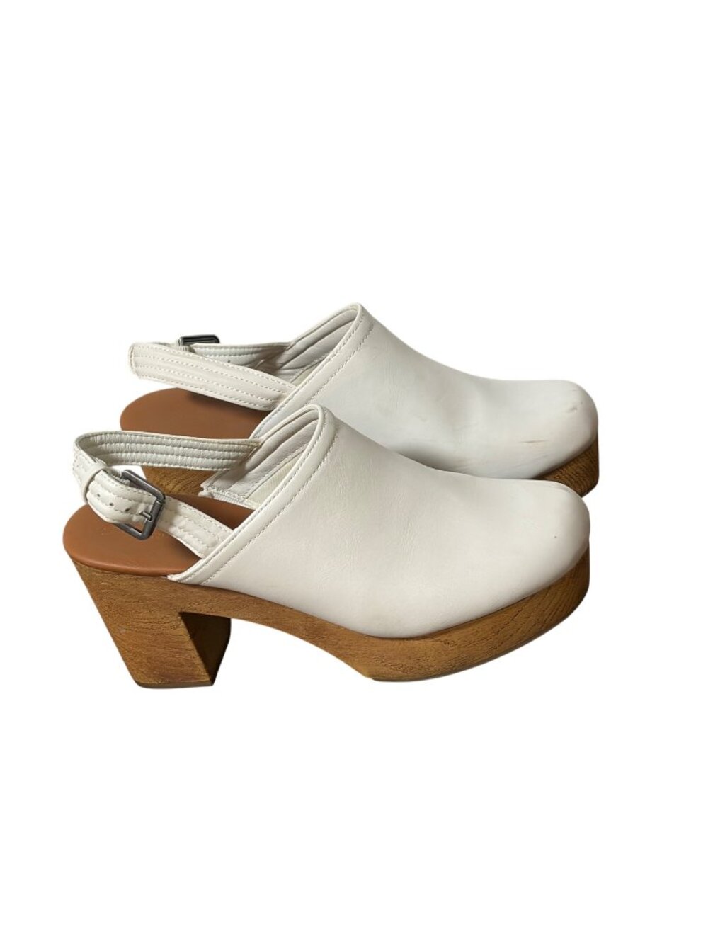Universal Thread Womens Size 11 Watson Manmade Upper Slingback Platform Clog Blo